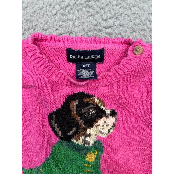 RARE Ralph Lauren Beagle Black watch Christmas size 3 T pre owned - Picture 2 of 6